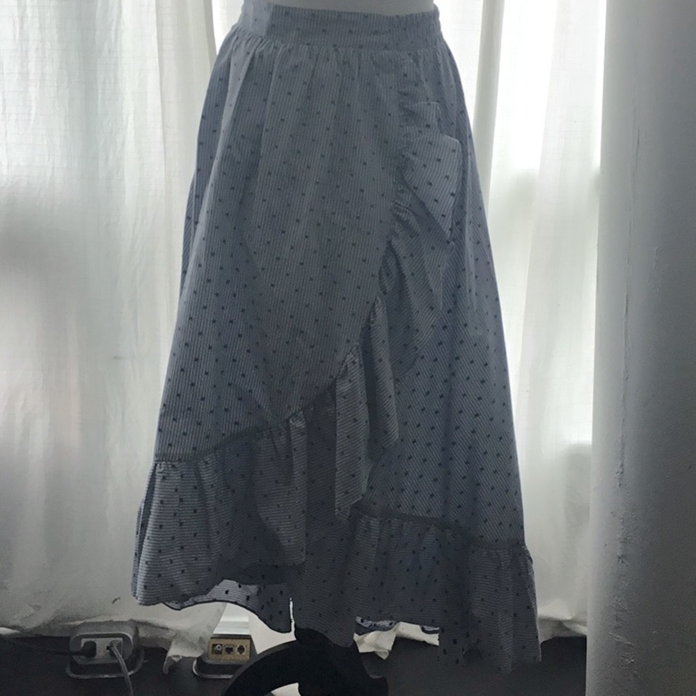 Maje high-low skirt